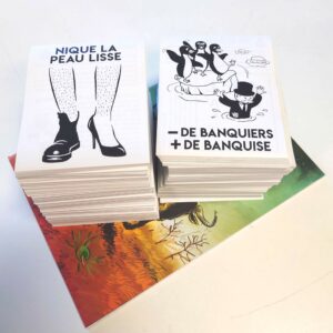 Pack 1000 stickers + 1 BD