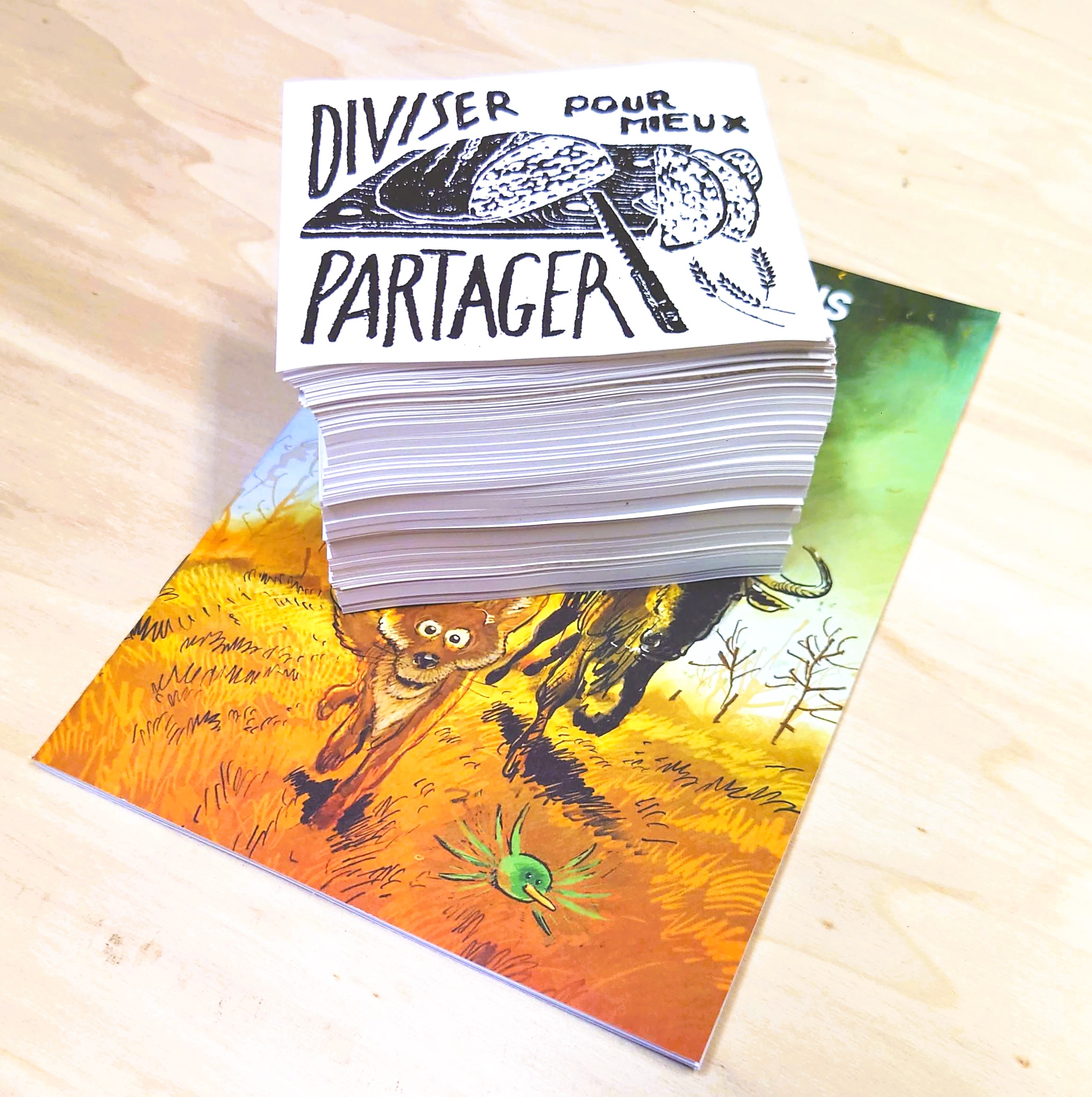 Pack 500 stickers + 1 BD