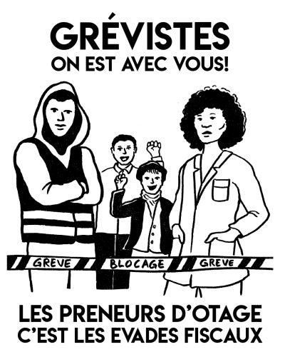 Grévistes avec vous