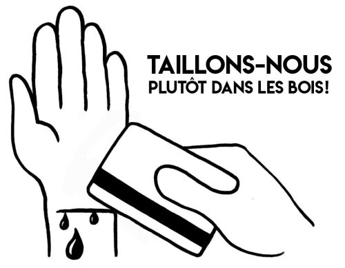 Taillons nous dans les bois