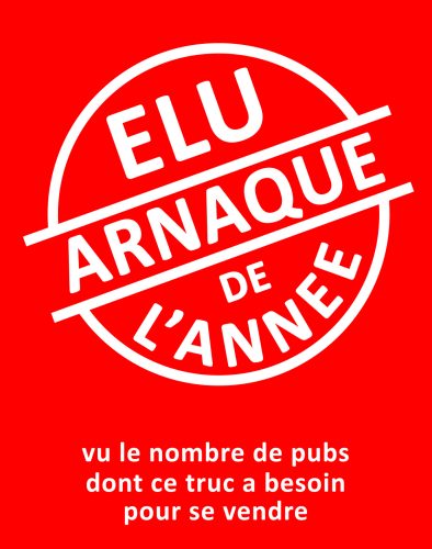 Elu Arnaque de l’année