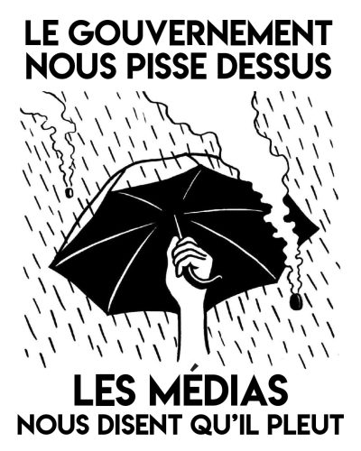 Le gouvernement nous pisse dessus